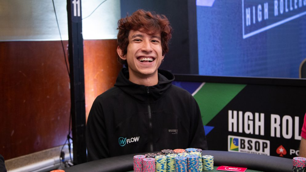 Edgar Kenji lidera primeira rodada dupla do Main Event do BSOP São Paulo