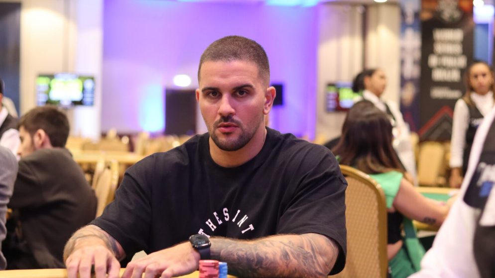 Eduardo Dantas lidera Dia 1 do último R$ 10K High Roller da WSOP Brazil