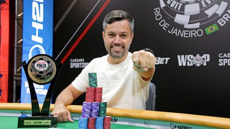 Guilherme Sazan é campeão do Main Event da WSOP