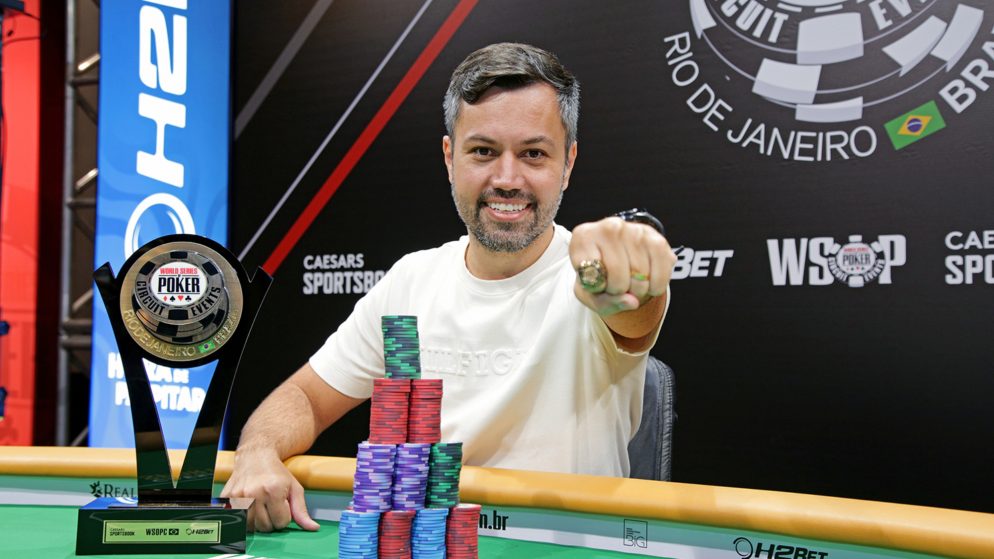 Guilherme Sazan é campeão do Main Event da WSOP