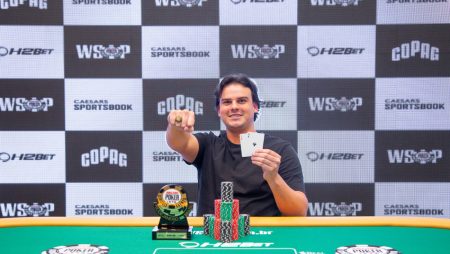 Herbert Farias é campeão do R$ 10K Single-Day High Roller da WSOP Brazil