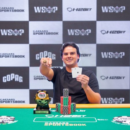 Herbert Farias é campeão do R$ 10K Single-Day High Roller da WSOP Brazil