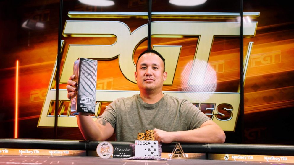Jerry Wong é campeão do Evento #6 da PGT Mixed Games