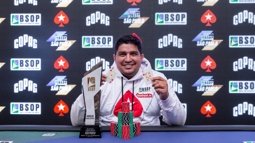 Luan Coelho é campeão do R$ 10K One-Day High Roller PKO