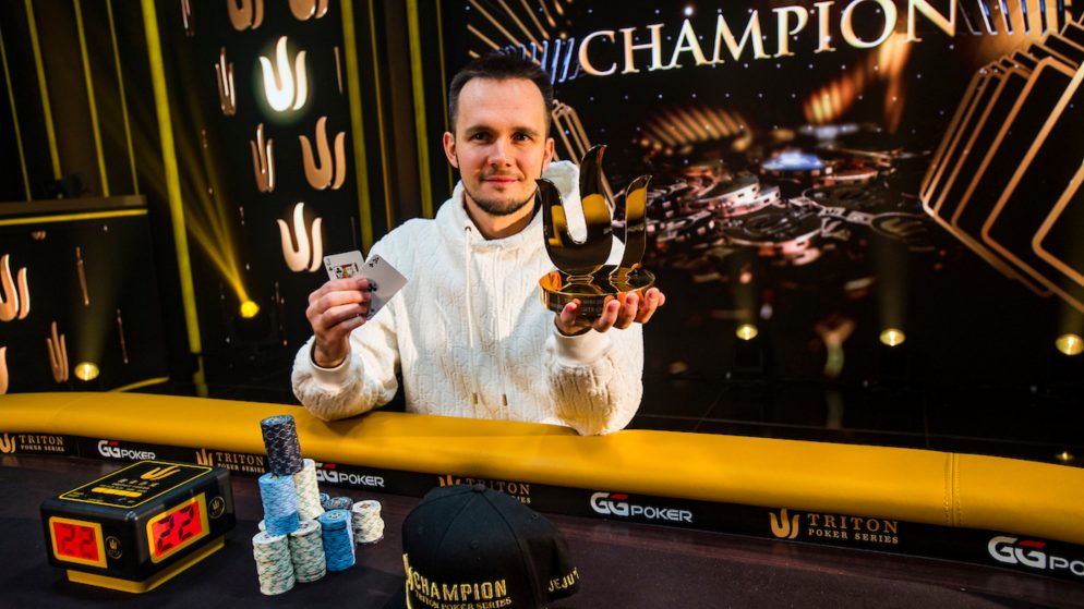 Mikita Badziakouski chega ao penta com vitória no US$ 100K Short Deck da Triton Series Jeju