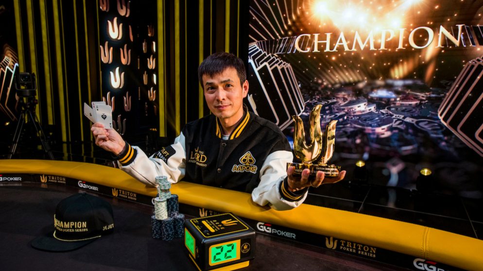 Quan Zhou bate forte FT e é campeão do US$ 25K PLO da Triton Series Jeju