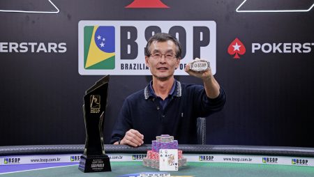 Ricardo Nakamura transforma satélite em título no Main Event do BSOP Millions