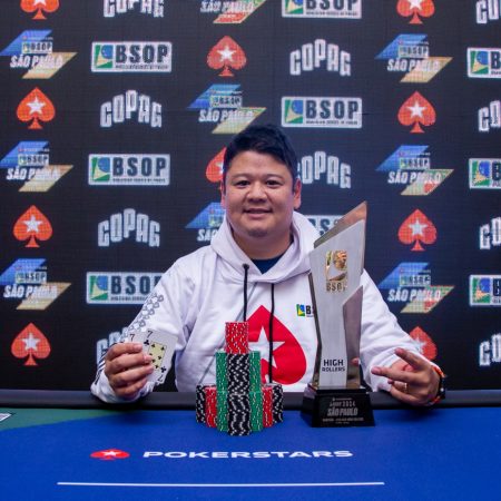 Thiago Tsukamoto bate Leo Rizzo e é campeão do R$ 15K High Roller do BSOP São Paulo