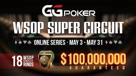 A WSOP Super Circuit vai distribuir 18 anéis e mais de US$ 100 milhões garantidos