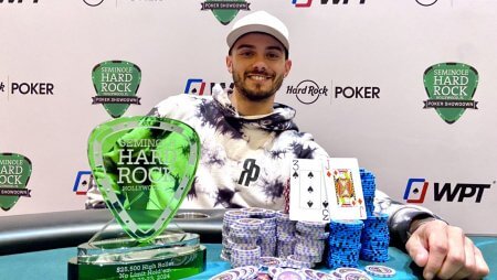 Brandon Wilson é campeão do US$ 25K High Roller do Seminole Hard Rock