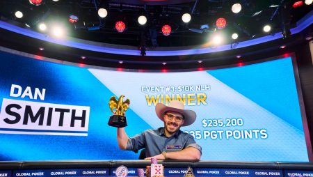 Dan Smith é campeão do Evento #3 do US Poker Open