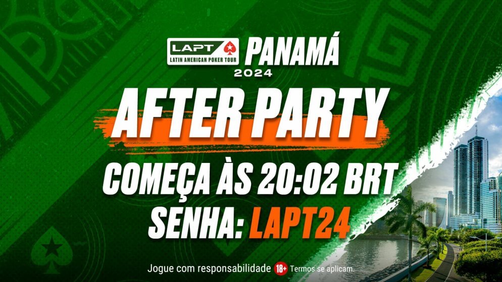 Freeroll LAPT Panamá After Party acontece hoje com mais de 200 tickets em prêmios