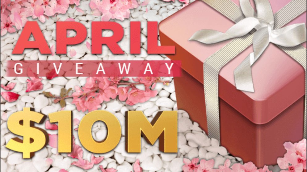 GGPoker Giveaway de Abril distribui US$ 10 milhões em prêmios; saiba mais