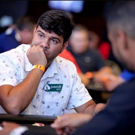 Mario Tony lidera reta final do Main Event do KSOP Fortaleza