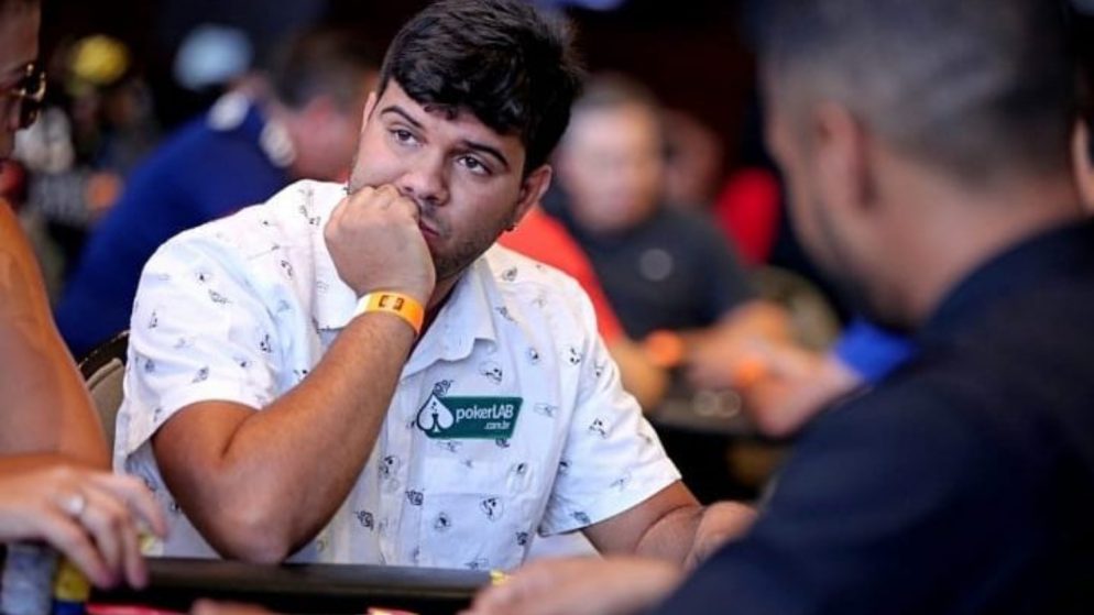 Mario Tony lidera reta final do Main Event do KSOP Fortaleza