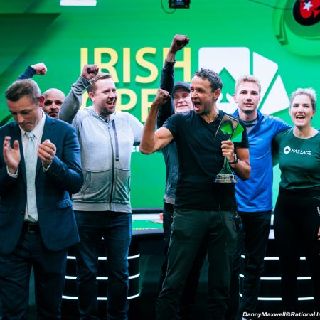 Tero Laurila passa por field recorde e é campeão do Main Event do Irish Poker Open