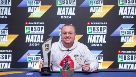 Léo Rizzo é campeão do R$ 10K 1-Day High Roller do BSOP Natal