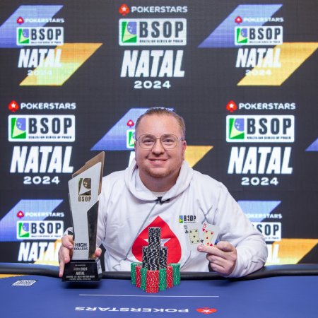 Léo Rizzo é campeão do R$ 10K 1-Day High Roller do BSOP Natal