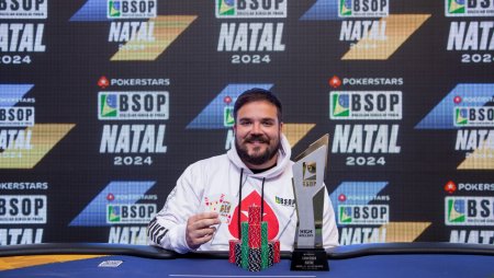 Pedro Cavalieri é campeão do R$ 10K High Roller do BSOP Natal