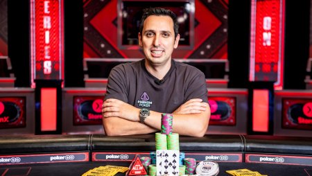 Sergio Aido conquista primeiro bracelete da WSOP com vitória no US$ 50K High Roller