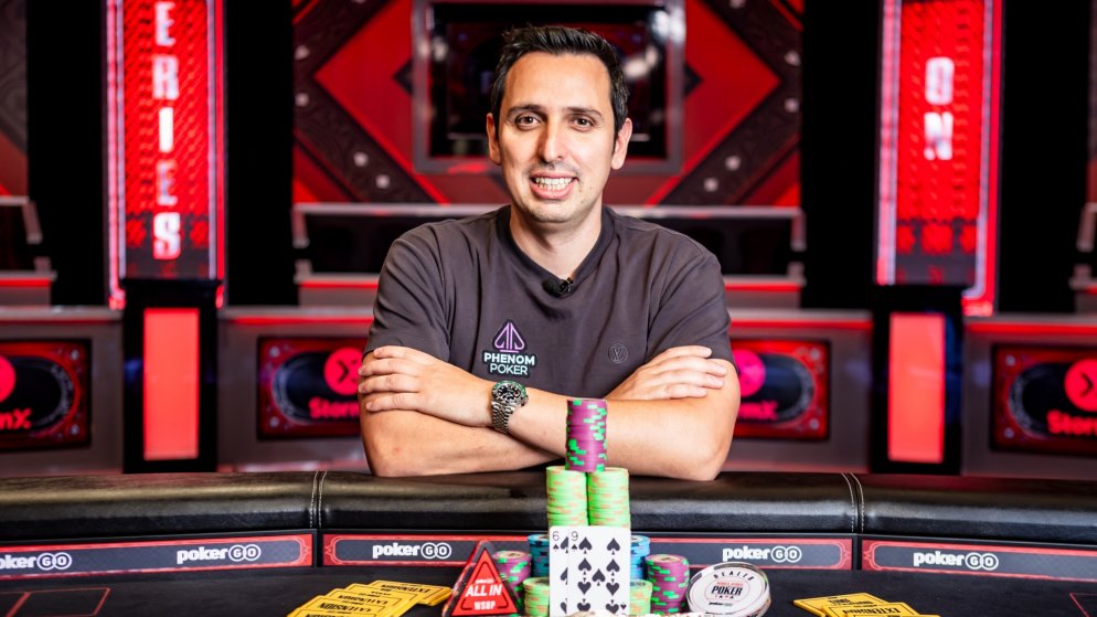 Sergio Aido conquista primeiro bracelete da WSOP com vitória no US$ 50K High Roller