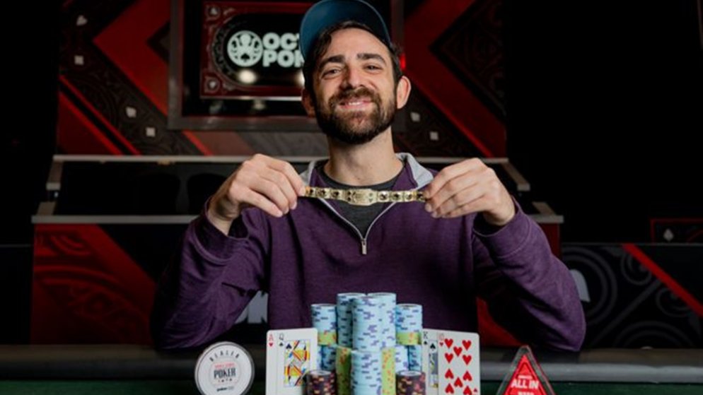 Dylan Weisman conquista seu segundo bracelete da WSOP