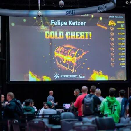 Felipe Ketzer ganha US$ 250 mil com o maior bounty no Mystery Bounty da WSOP