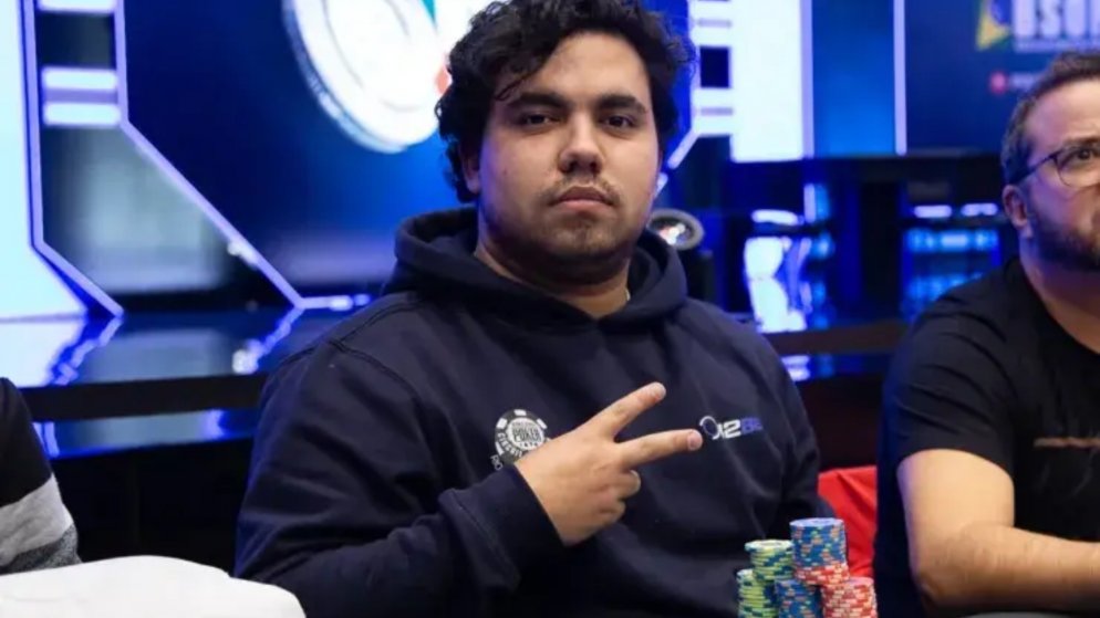 Lucas “L Gomes” Gomes fica com o vice-campeonato no Wednesday Double Stack HR US$ 1.050