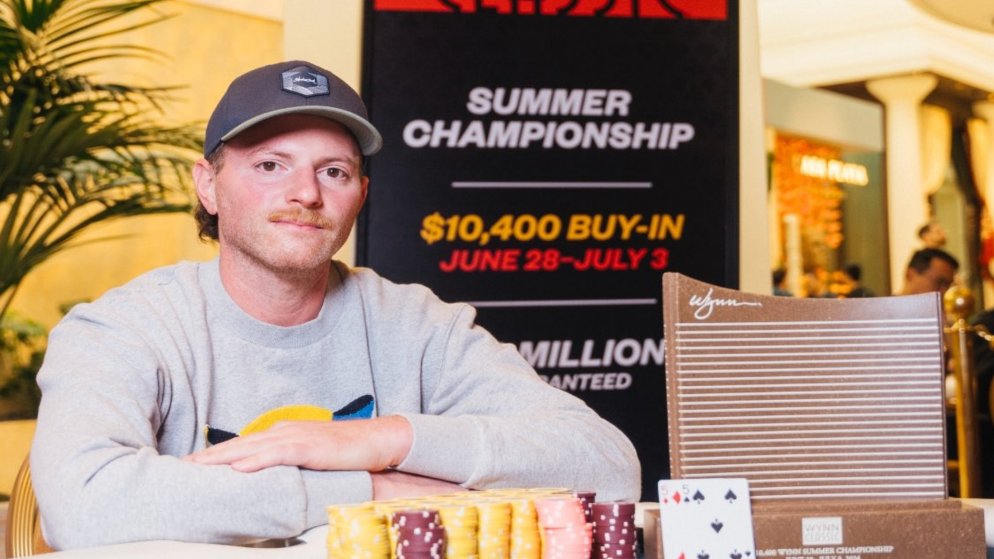 Nick Petrangelo fatura bolada com cravada no Main Event do Wynn Summer Classic