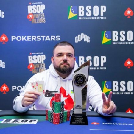 Pedro Padilha é campeão do 1-Day High Roller do BSOP Winter Millions