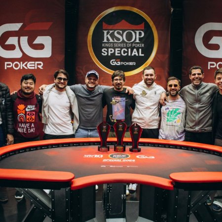 Argentino Hugo Mariano lidera FT do High Roller do KSOP GGPoker Special