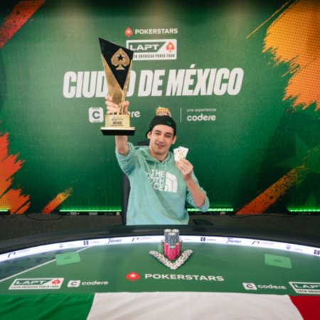 Oscar Sosa é campeão do Main Event do LAPT México