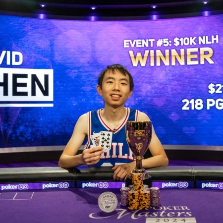 David Chen vence o Evento #5 do Poker Masters e se torna o mais jovem campeão do PGT