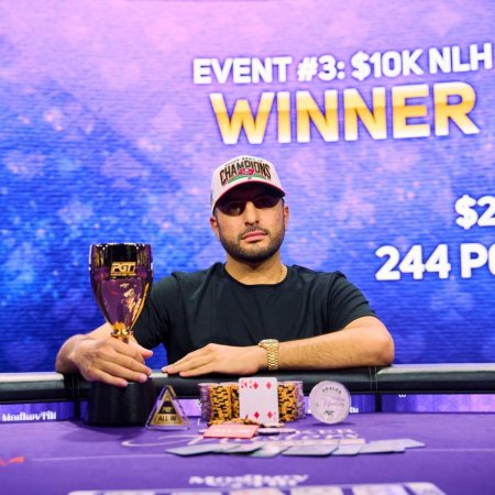 Justin Zaki confirma favoritismo e é campeão do Evento #3 da Poker Masters