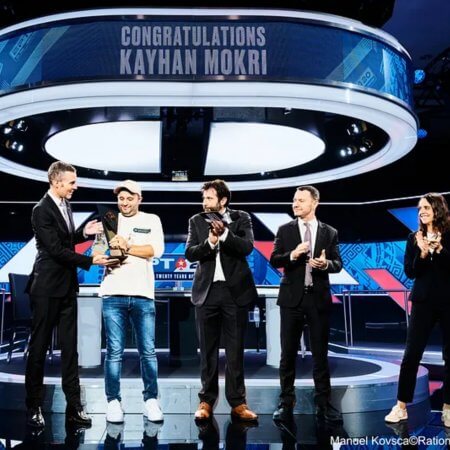 Kayhan Mokri chega ao bi consecutivo no €100K Super High Roller do EPT Barcelona