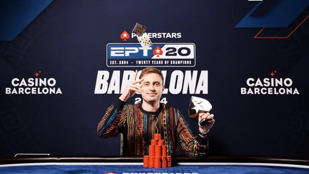 Leonard Maue é campeão do €50K SHR 2nd Chance do EPT Barcelona após deal com Petrangelo