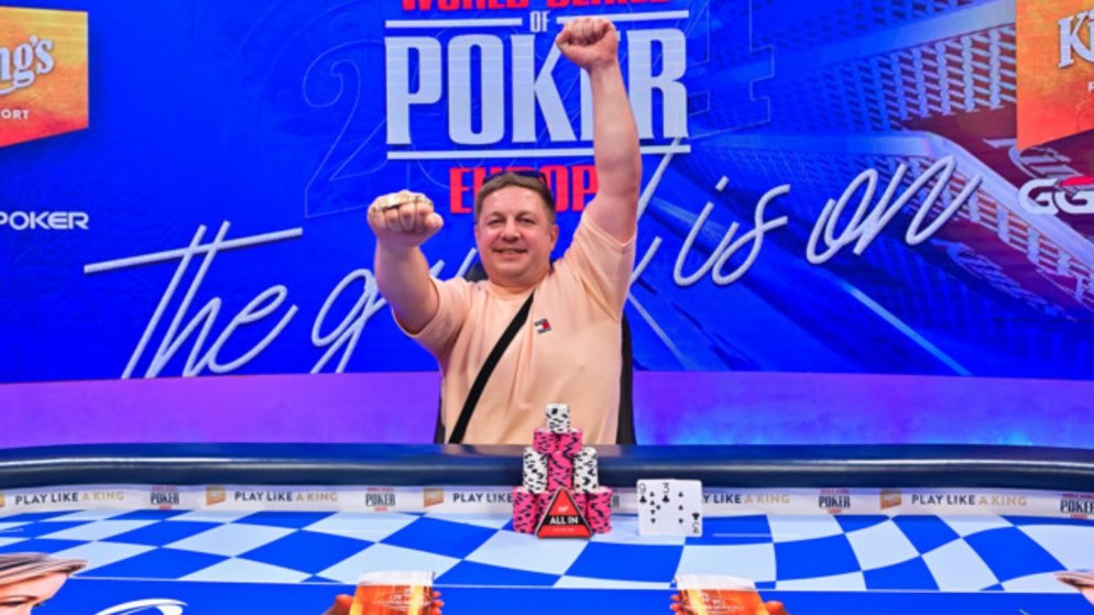 Przemyslaw Szymanski é campeão do Evento #1 da WSOP Europa