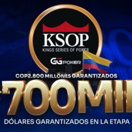 Diego Fernando lidera o Dia 1A do Main Event do KSOP Colômbia