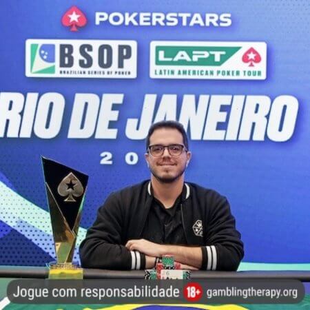 Brunno Botteon é campeão do Main Event do LAPT Rio de Janeiro
