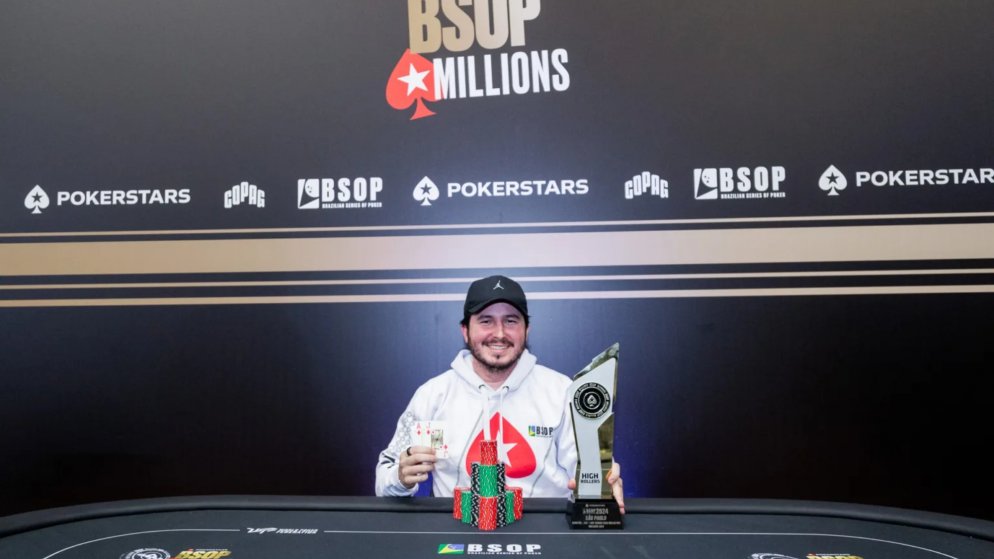 Dennys Ramos é campeão do R$ 25K Last Chance HR PKO