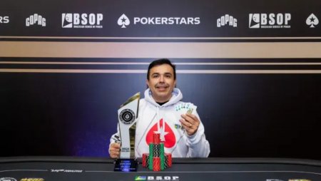 José Carlos Barbosa vence o R$ 10K PLO 5 1-Day High Roller PKO do BSOP Millions