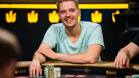 Linus Loeliger quebra Q-Q e puxa pote de 450 BB’s após 6-bet all-in pré-flop