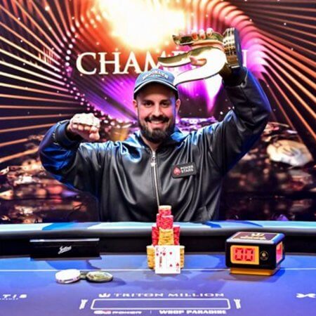 Rapper Alejandro “Papo MC” Lococo vence o Triton Million da WSOP Paradise
