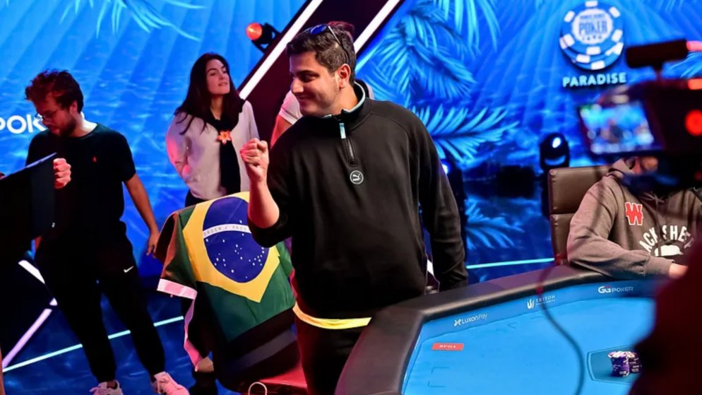 Marcelo Aziz é vice-campeão do Super Main Event da WSOP Paradise