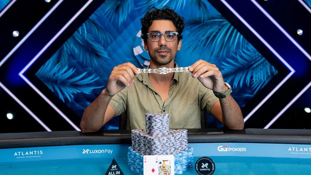 Pablo Brito conquista seu primeiro bracelete da WSOP