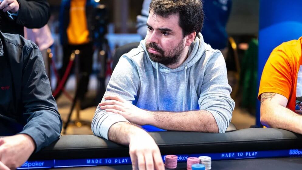 Jogando em casa, Borja Diaz lidera o Dia 1A do Main Event do 888poker LIVE Madrid
