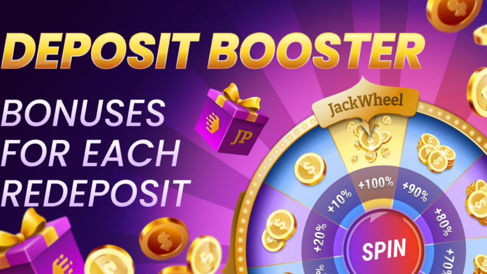 JackPoker têm bônus de redepósito de até 1.000%