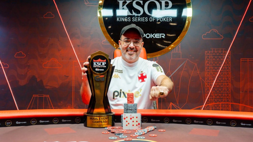 Jaylson Corrêa é campeão do Main Event do KSOP Rio de Janeiro