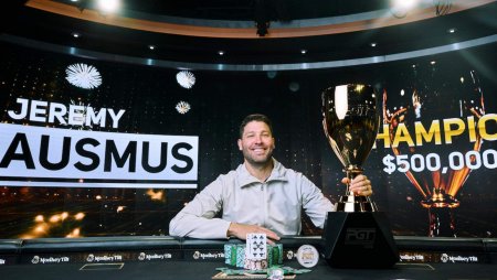 Jeremy Ausmus faz valer a maior pilha e vence o US$ 1 Million PGT Championship