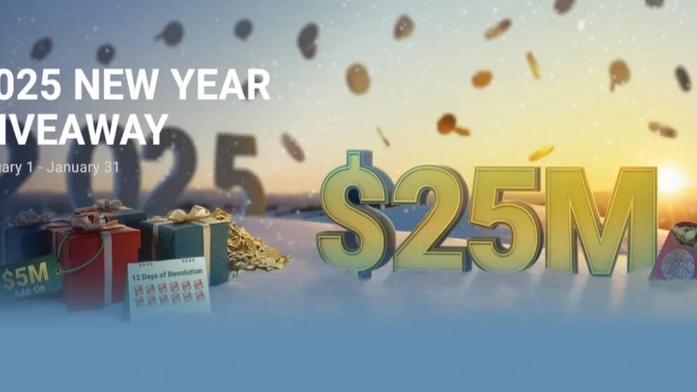GGPoker começa o ano com US$ 25 milhões em prêmios na promoção New Year Giveaway